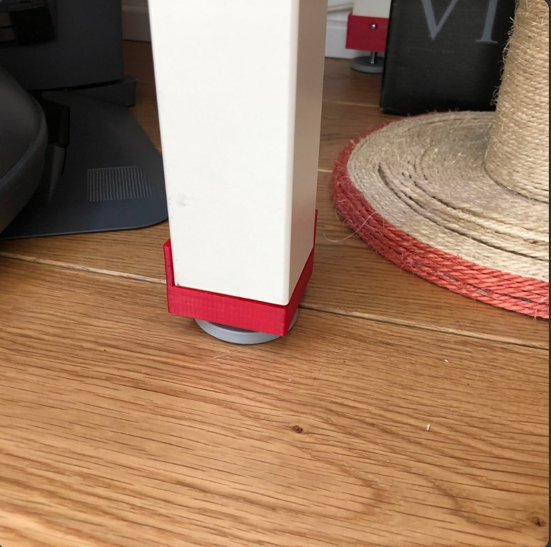 IKEA LACK to BESTÅ leveling foot adapter
