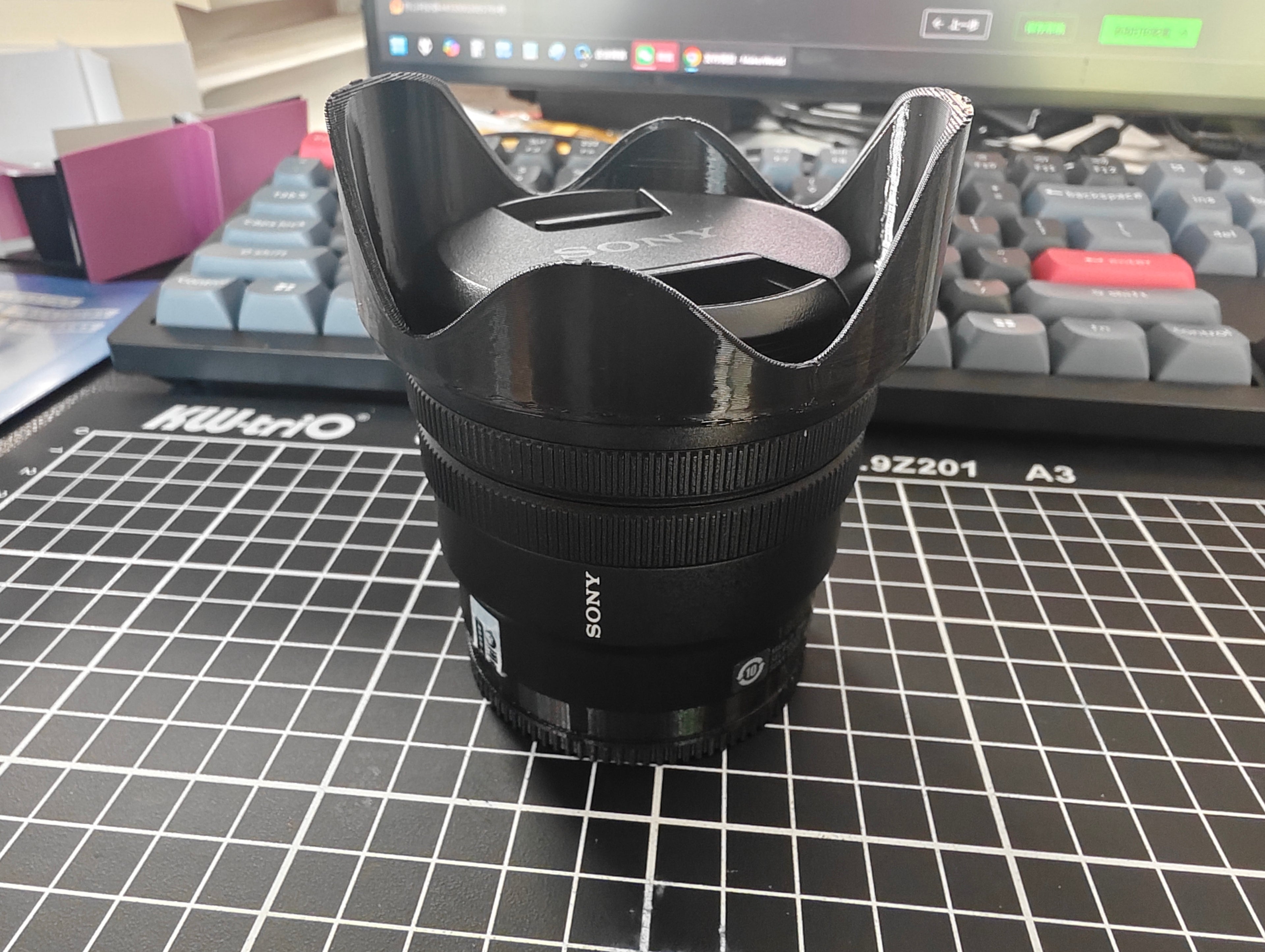 索尼ALC-SH152镜头遮光罩 适用于索尼10-20 f4 G