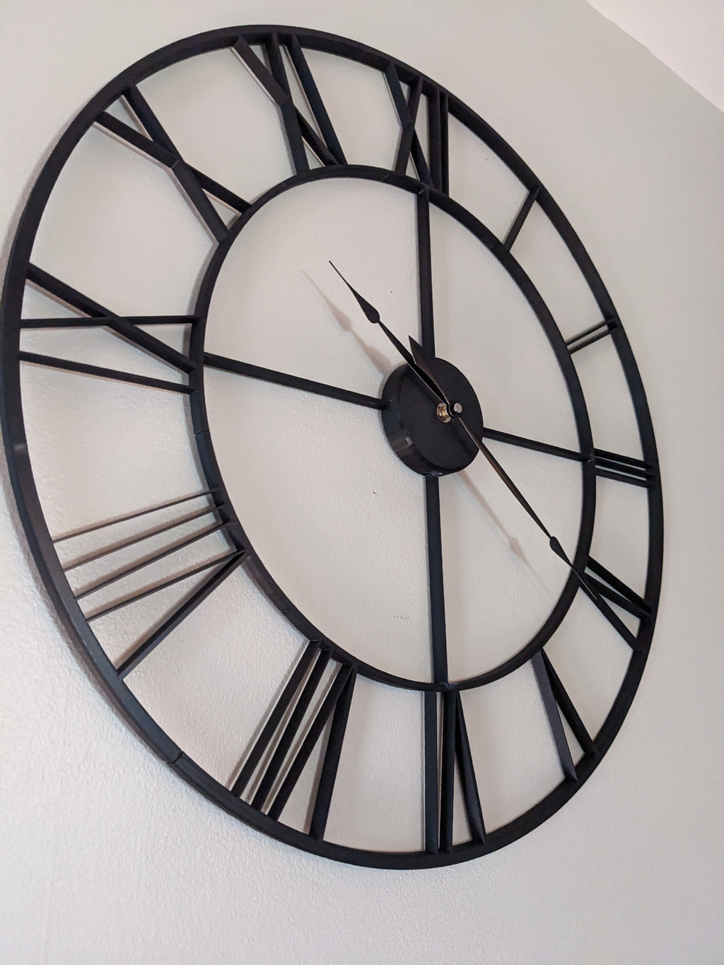 Roman Numeral Wall Clock