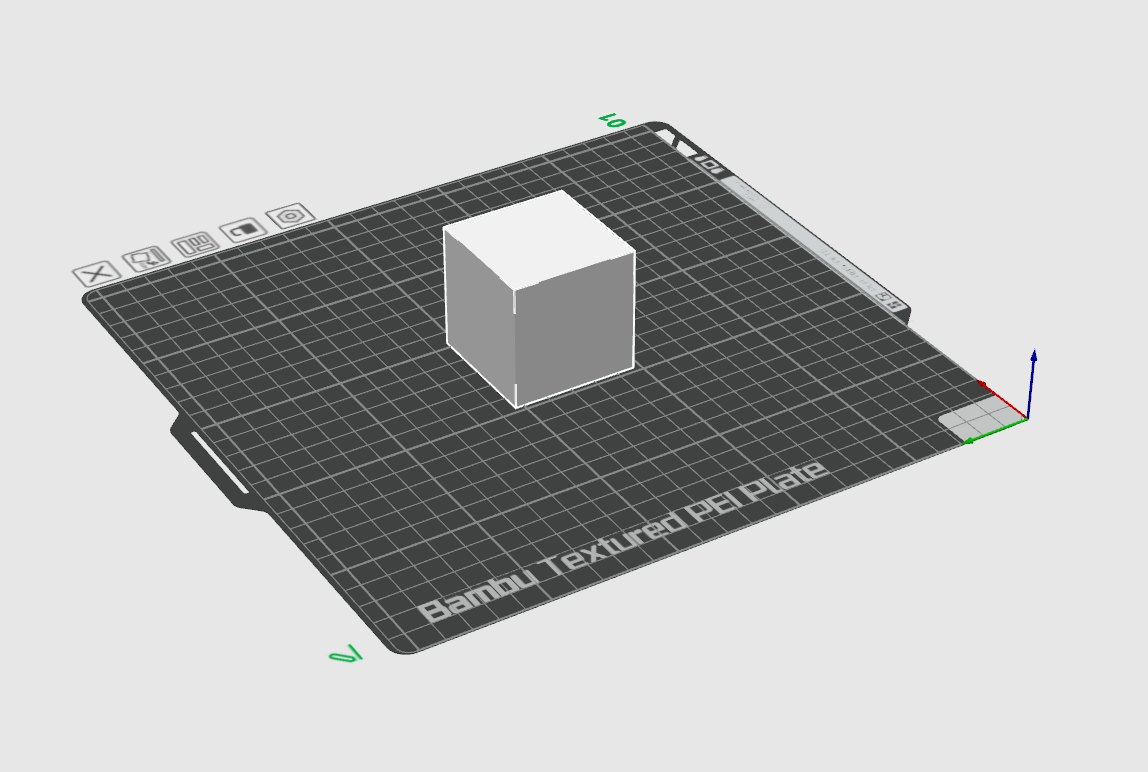50 mm cube - basic shape