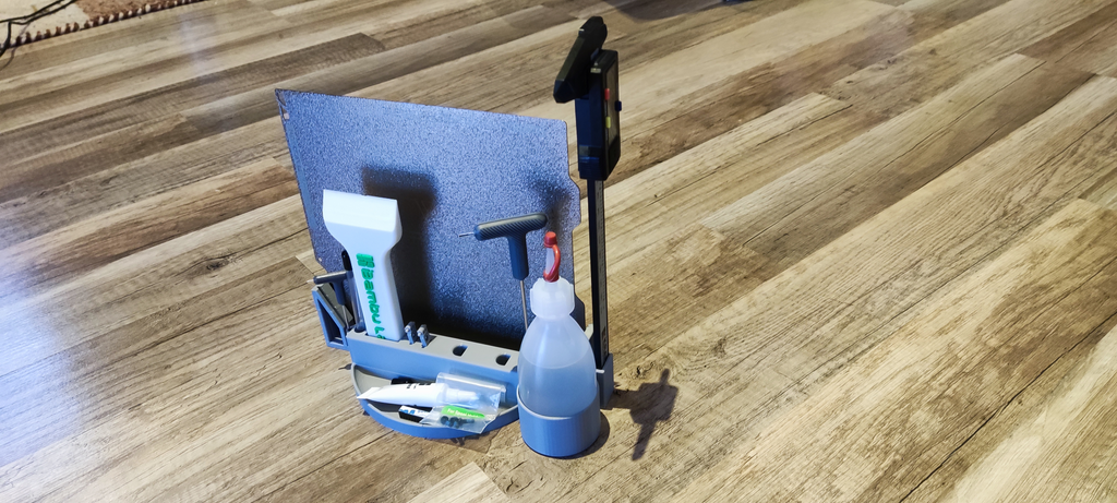 Bambulab A1 Mini Plates, Hotend & Essentials Organizer Stand