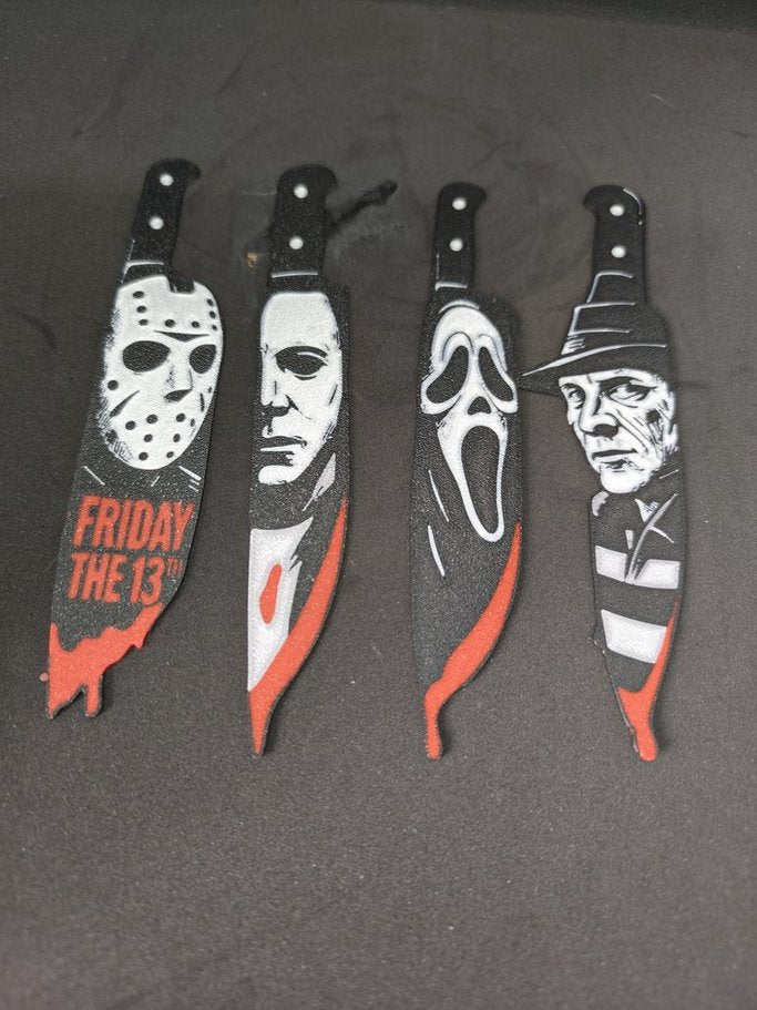 Horror Knives - Freddy - Michael - Scream - Jason