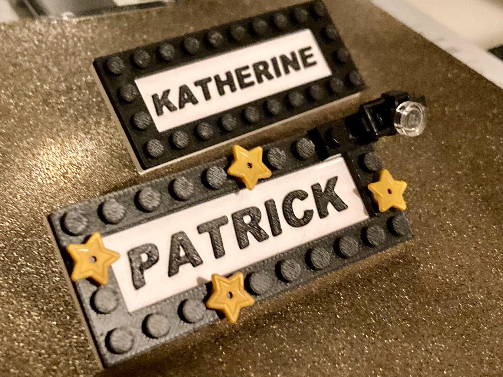 Brick Name Tag