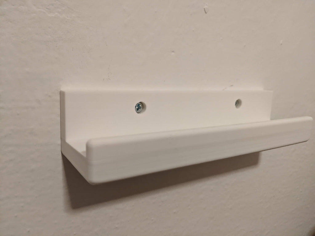Minimalist Wall-Mounted Bookshelf
