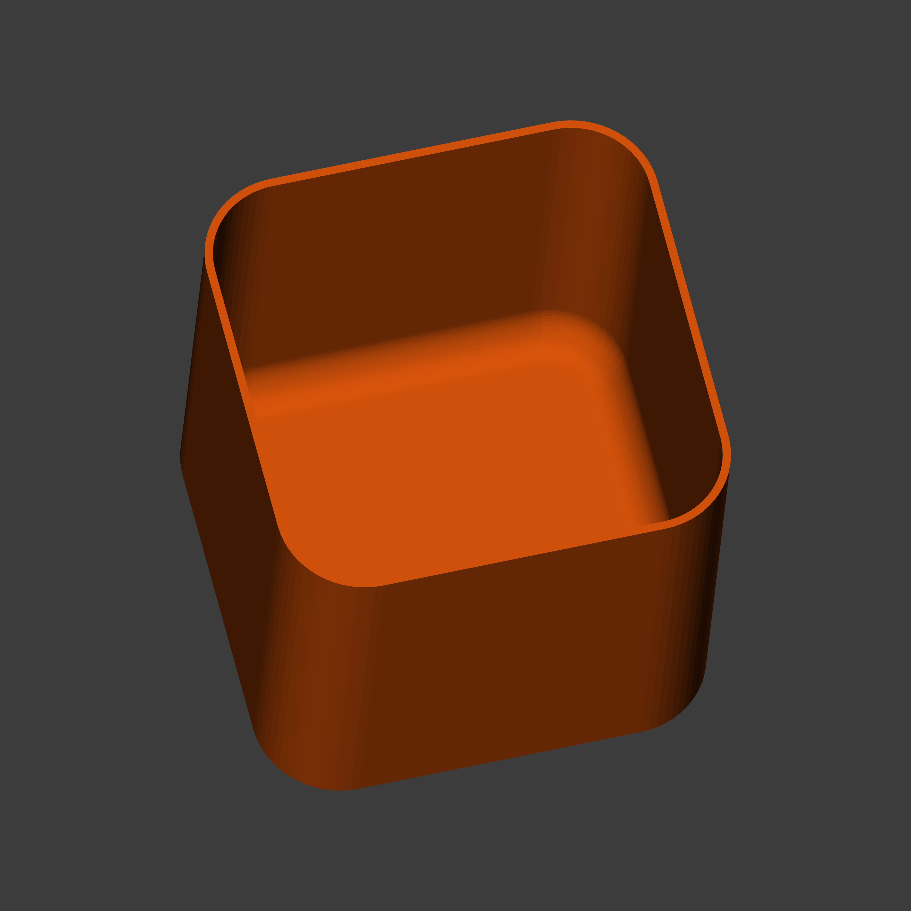 Big Bin Curved Square