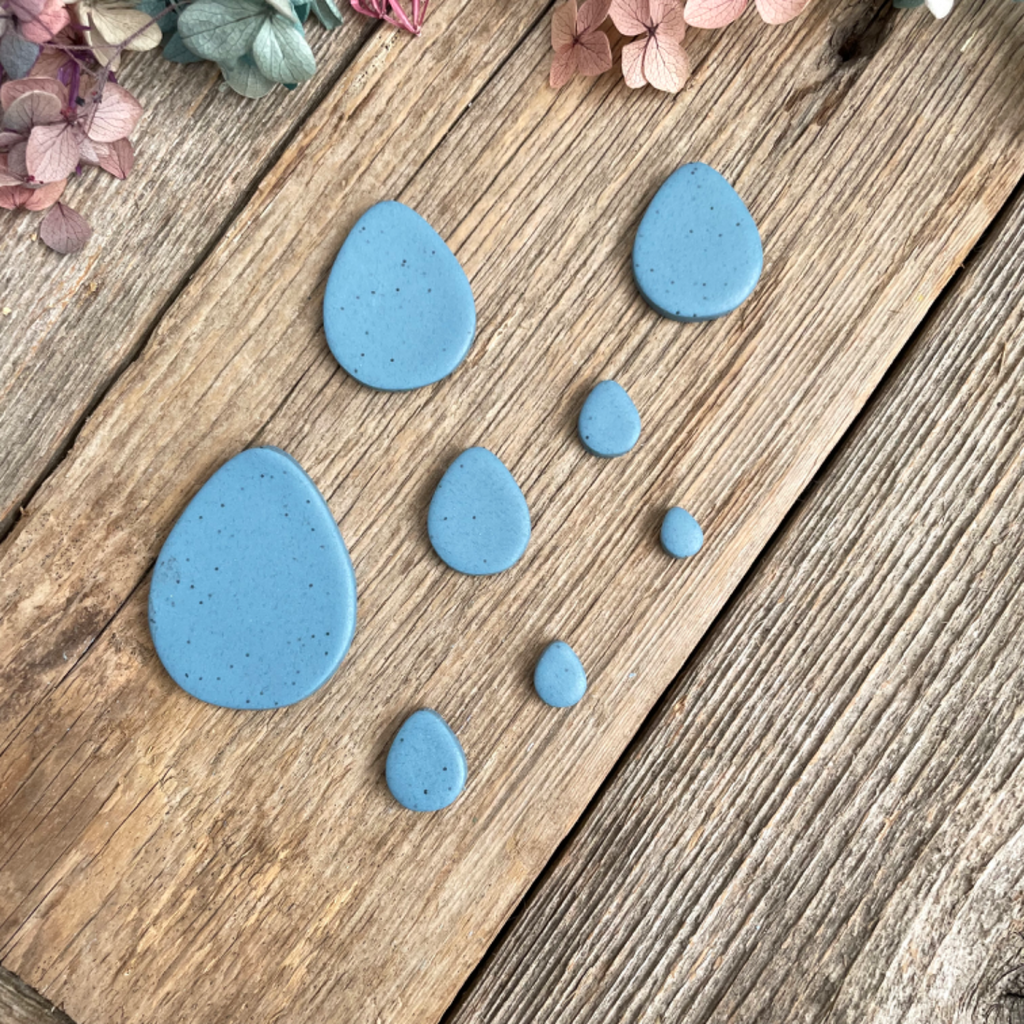 Egg Clay Earring Cutter