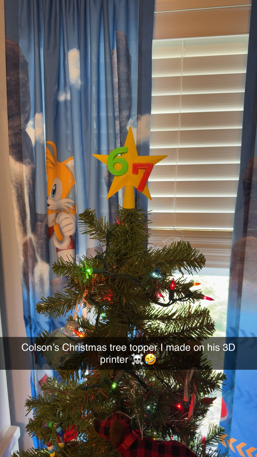 6 7 Christmas Tree Star