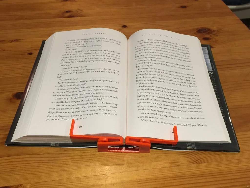 Hands-Free Book Holder
