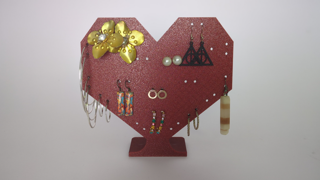 Heart Earring Holder