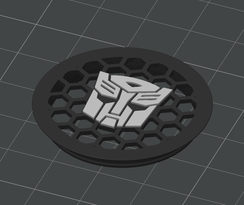 Autobot Fan Cover for Bambu Lab P1S