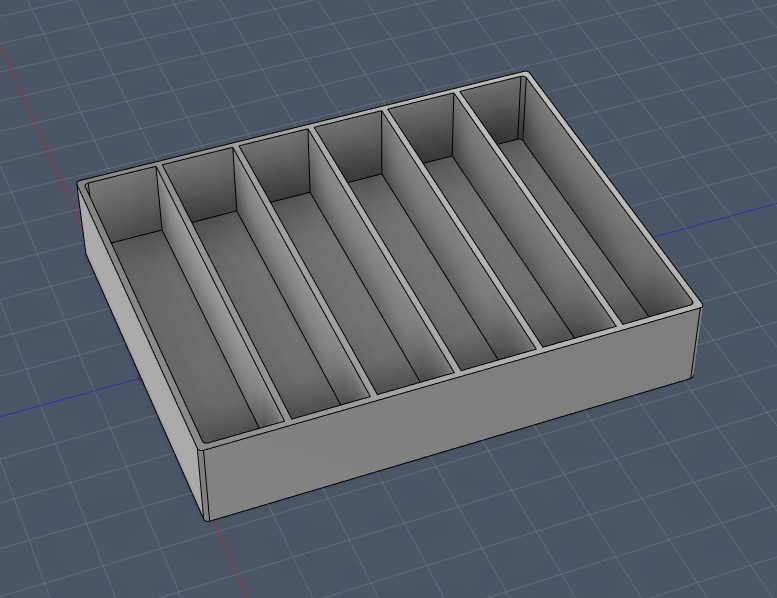 TZe Tape Tray - 6 slot for 12mm Cassettes