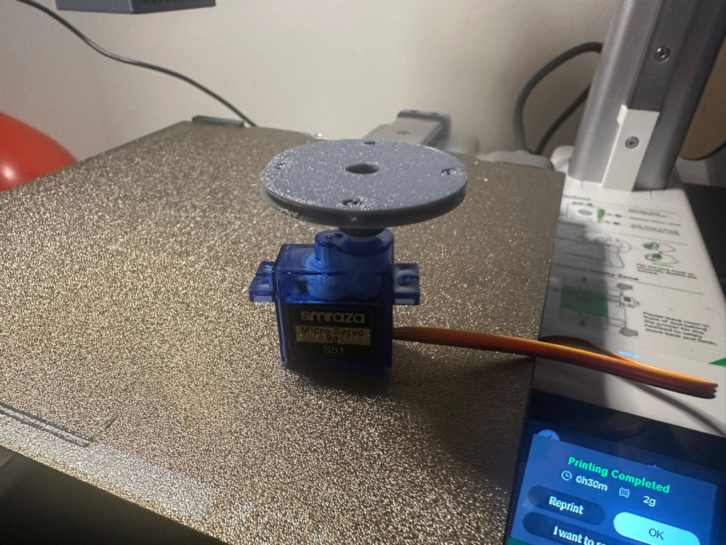 micro servo horn extensor