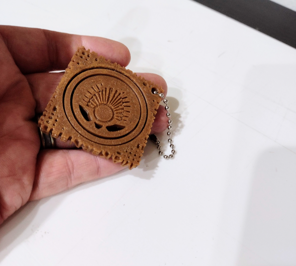 Turkey Gimbal Keychain