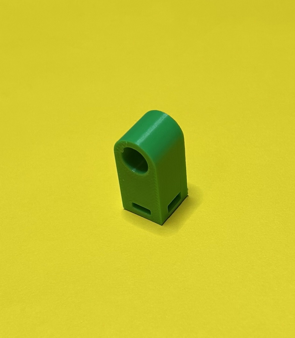 Zip-tie wire guide/support