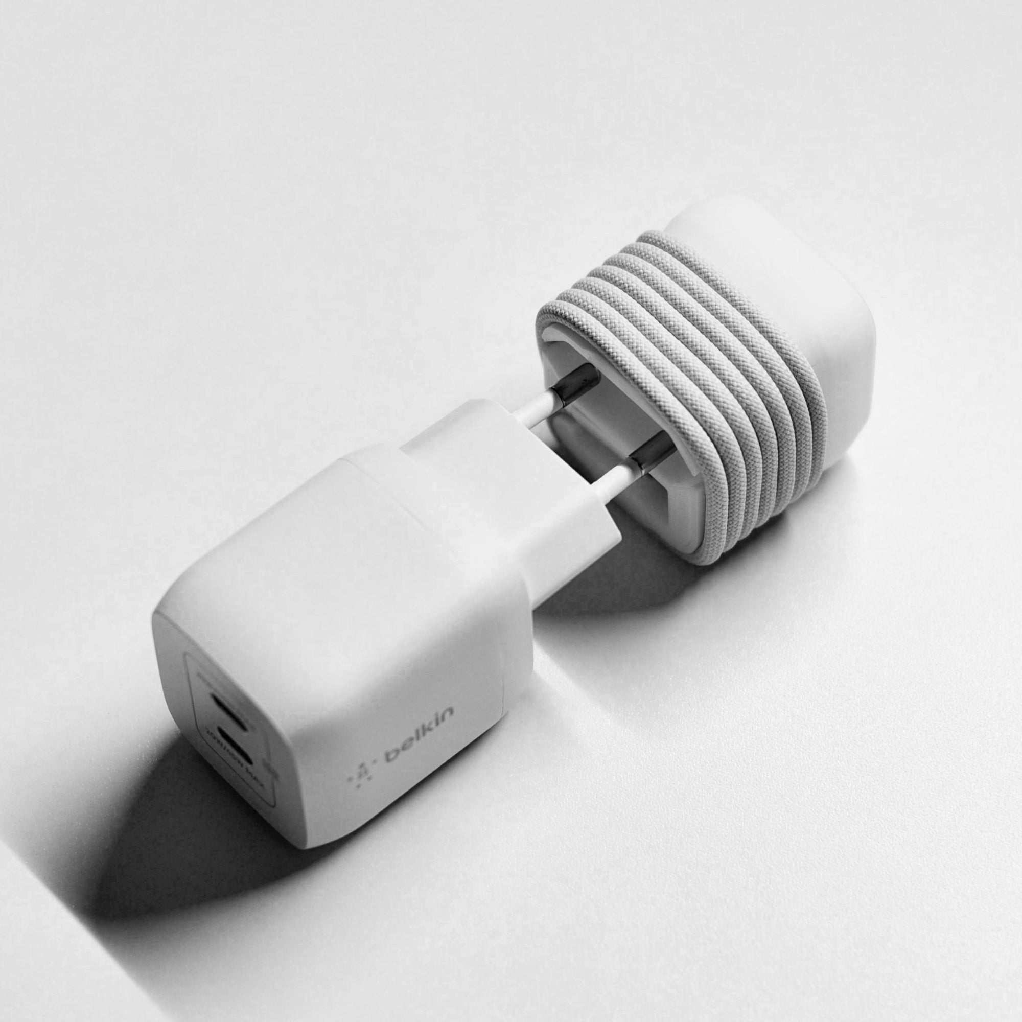 Cable Winder for European USB-C Charger