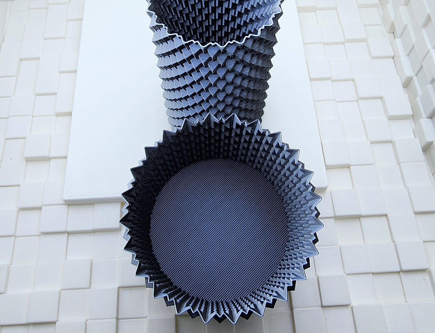 2-Point Perspective Spiral Vases