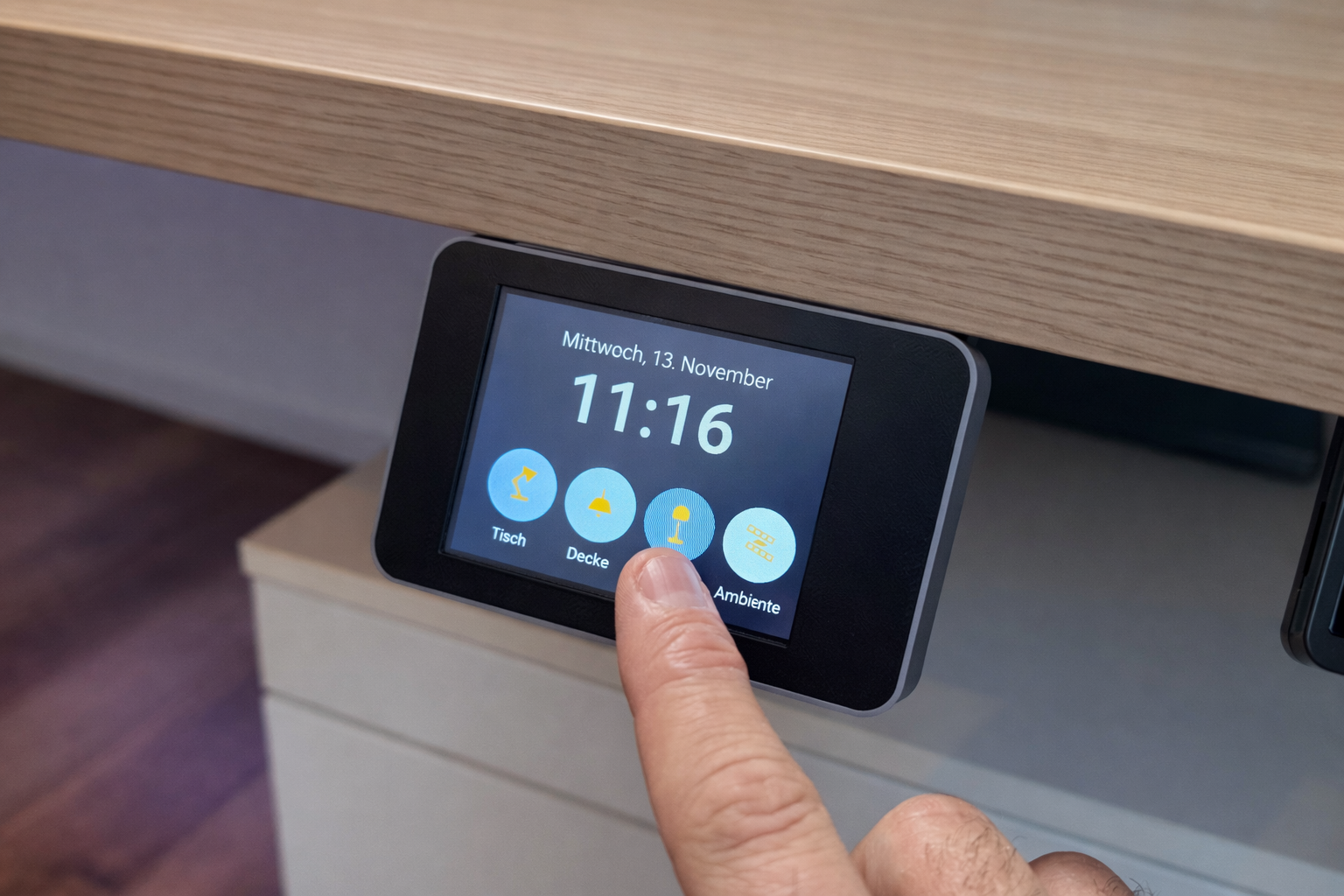 Home Assistant Desk Mount – ESP32 + ILI9341
