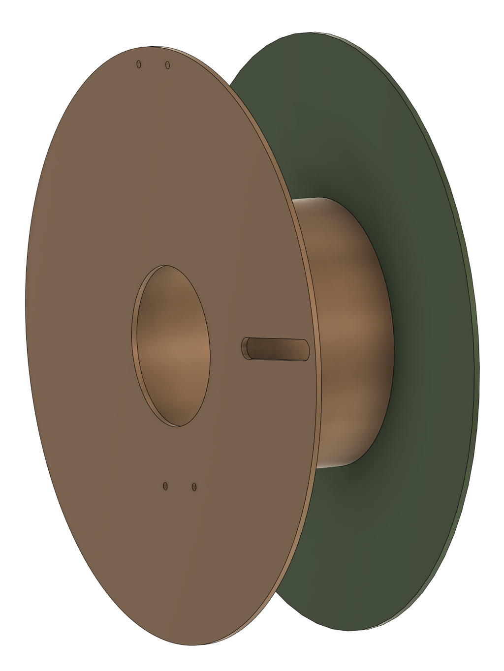 Divisible Filament Spool (parametric)