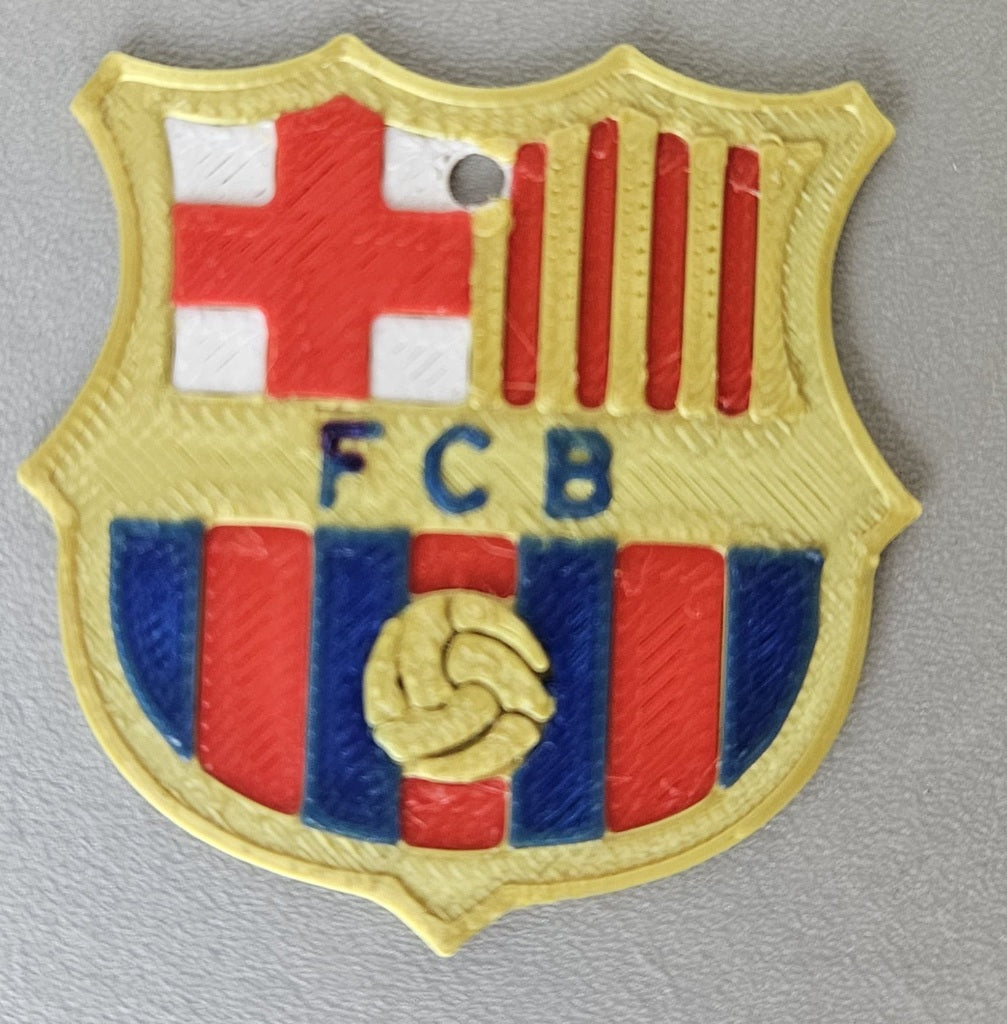 Barca logo - deko and keychain