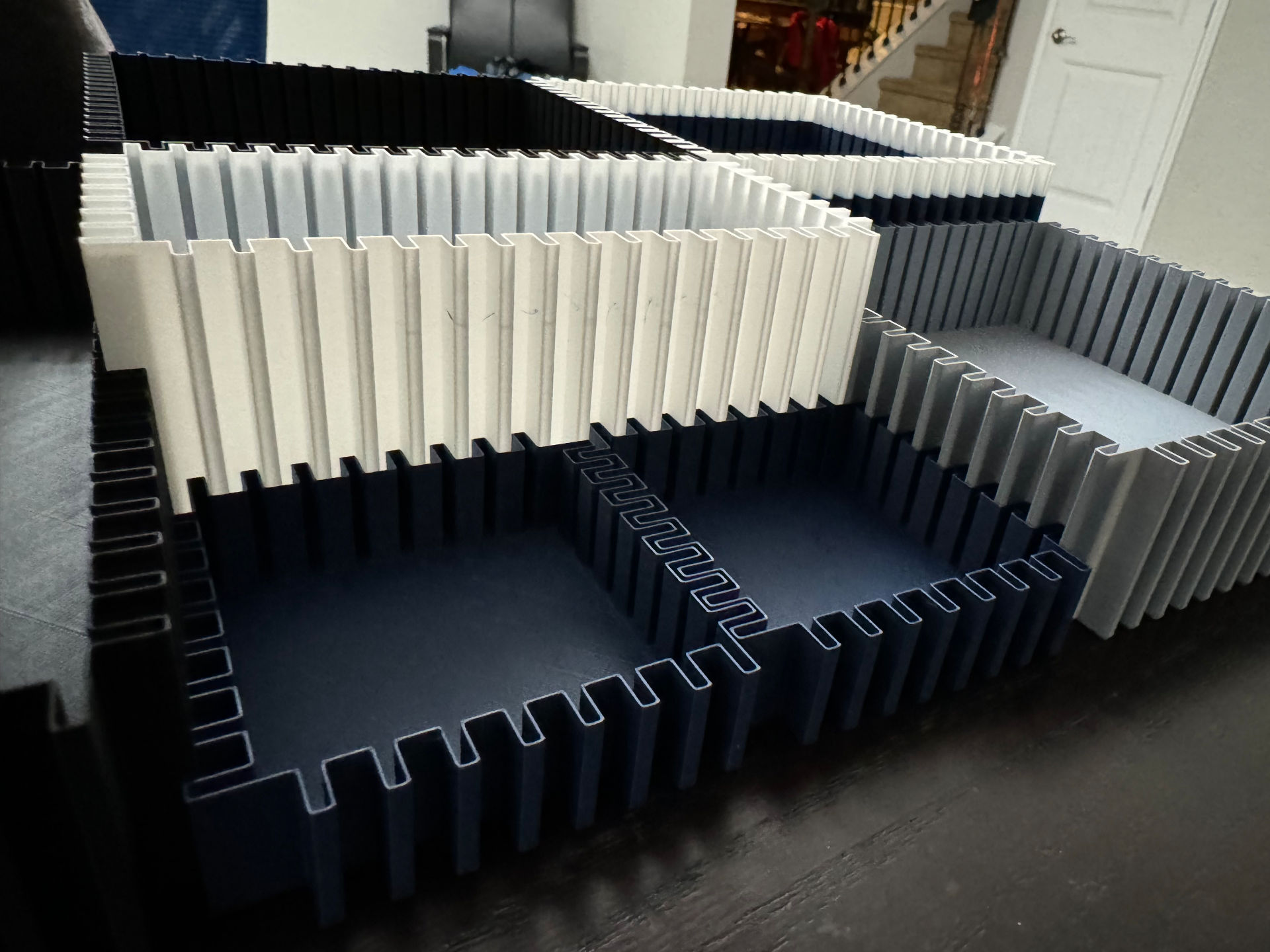 Interlocking Vase Modular Bin - Ikea Alex drawers