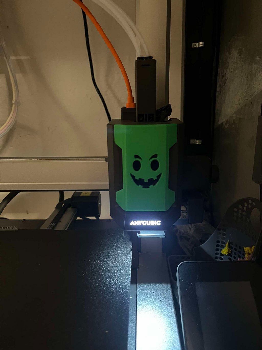 Anycubic Kobra 3 combo hotend cover, halloween