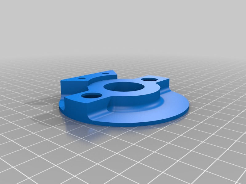 Improved DeWalt 611 Air Diffuser for X-Carve /w lock button
