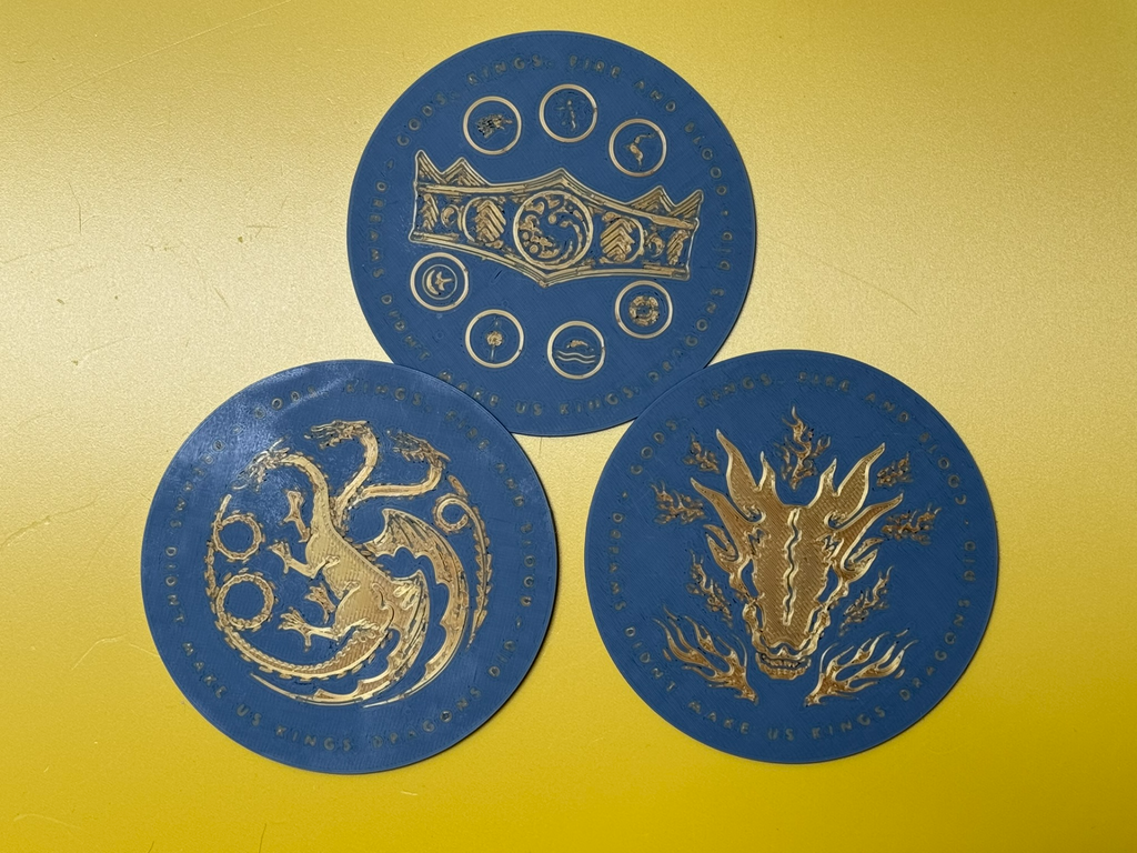 Game of Thrones coaster set with container