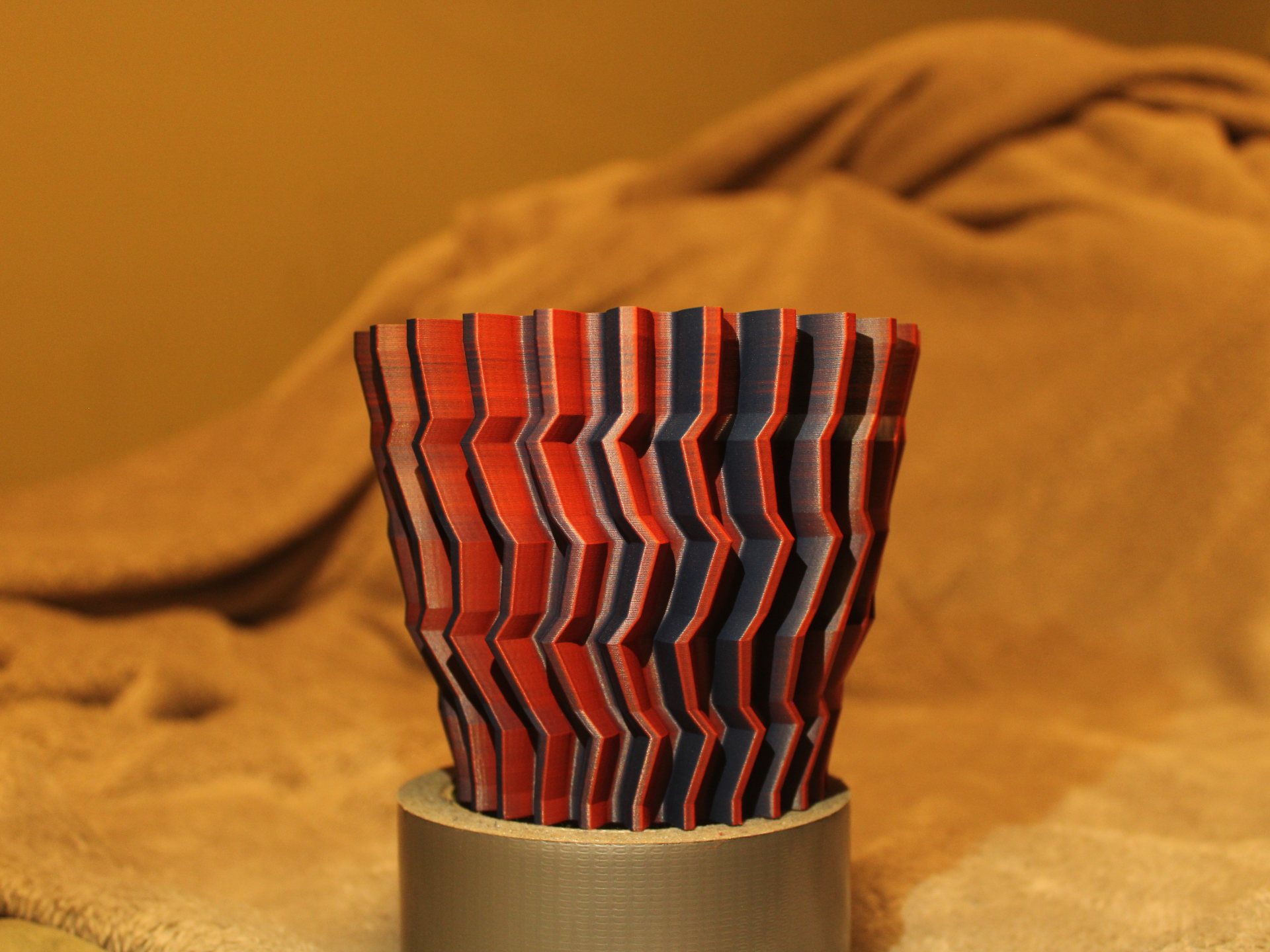 Spiral Gear Vase