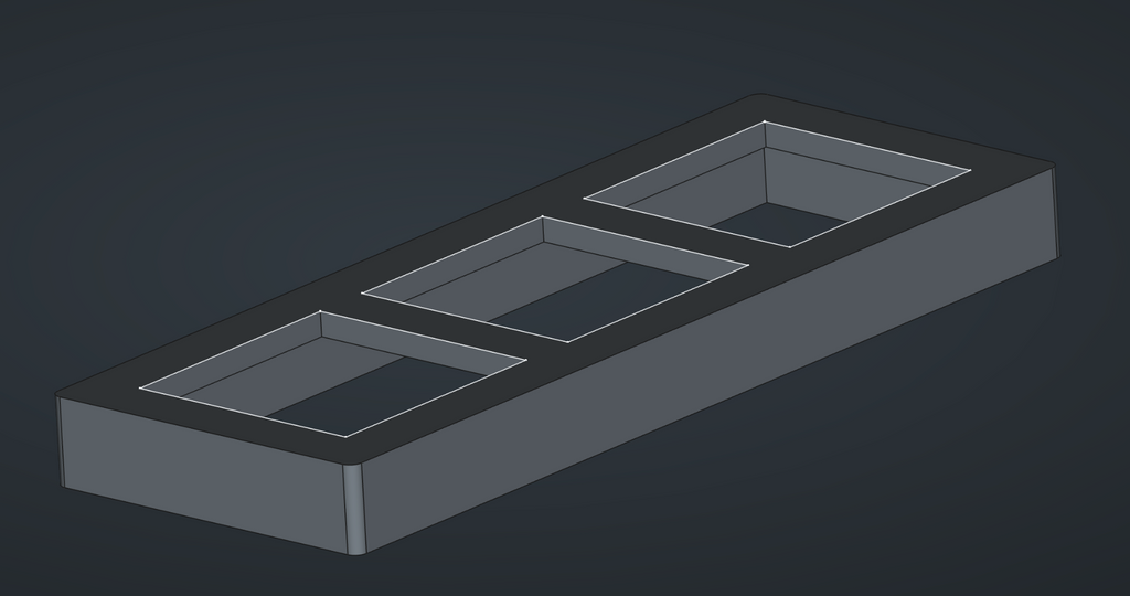 1x3 low profile key switch tester