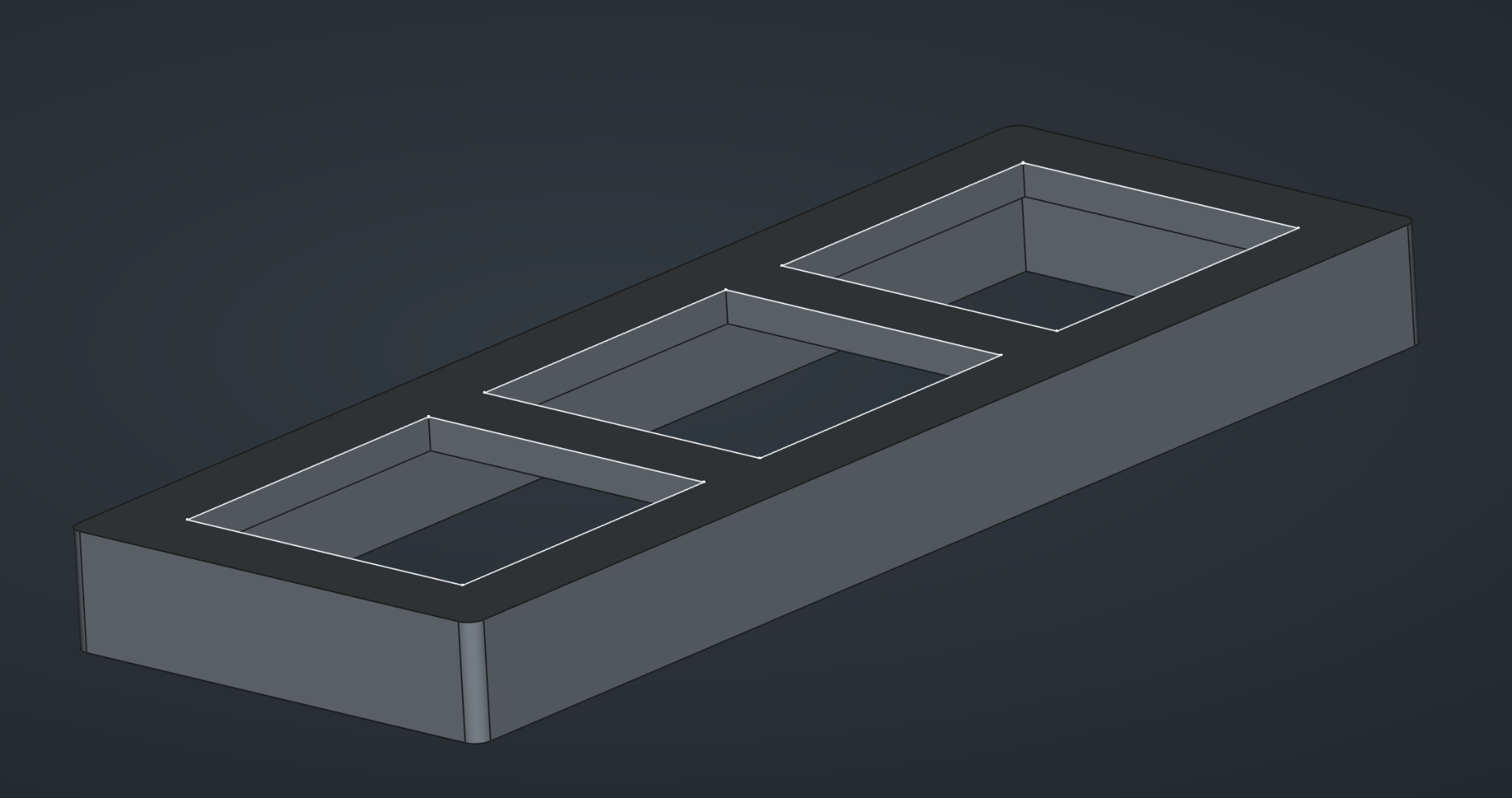 1x3 low profile key switch tester