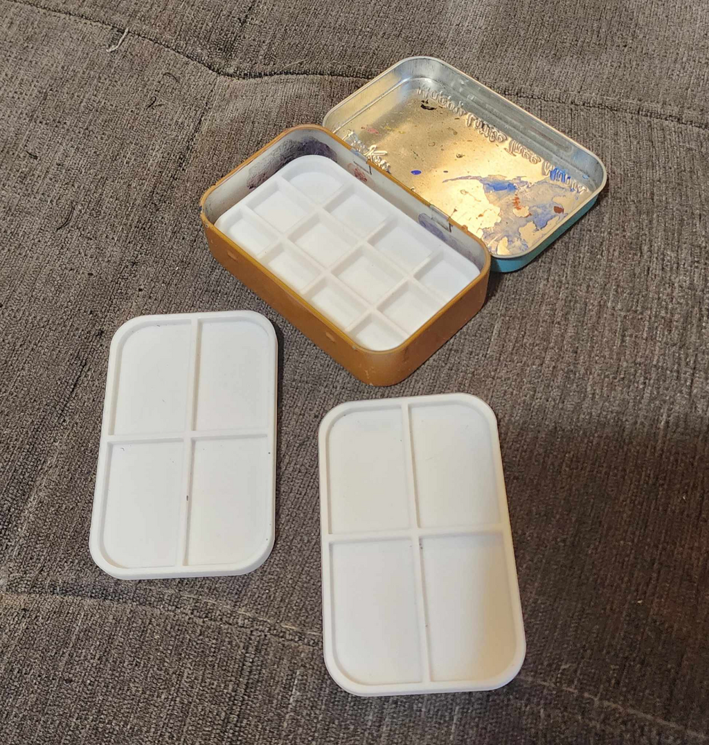 Altoids Mint Tin Travel Watercolor Palette