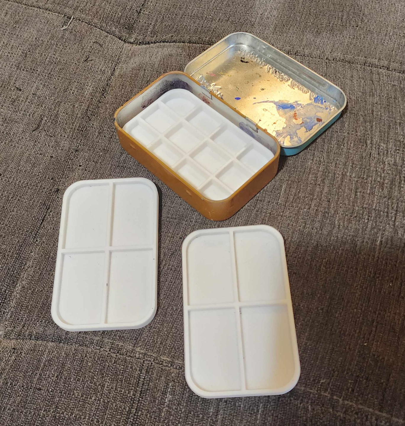 Altoids Mint Tin Travel Watercolor Palette