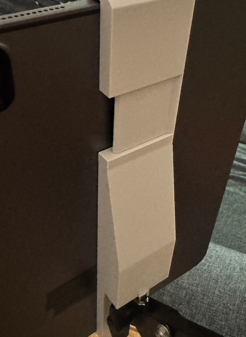 Microphone arm tablet holder