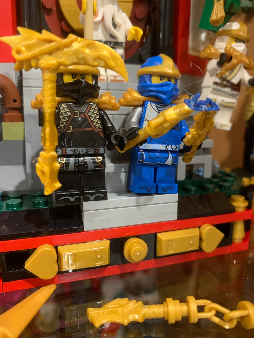 Ninjago Golden Elemental Weapons