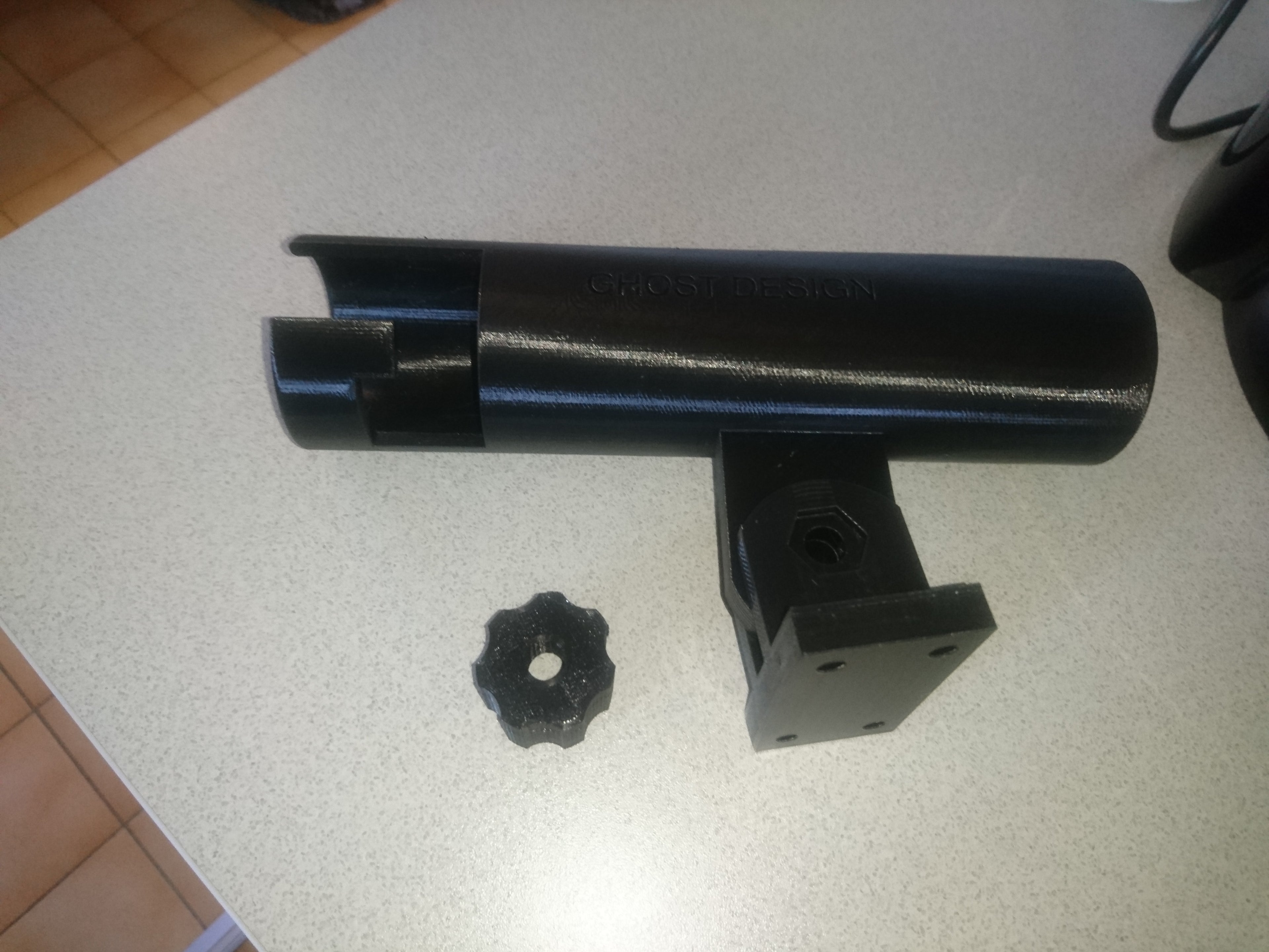 Fishing rod holder for boat