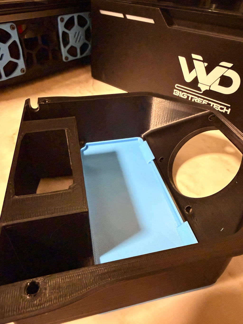 Voron Exhaust Filter Access Cover for BTT ViViD