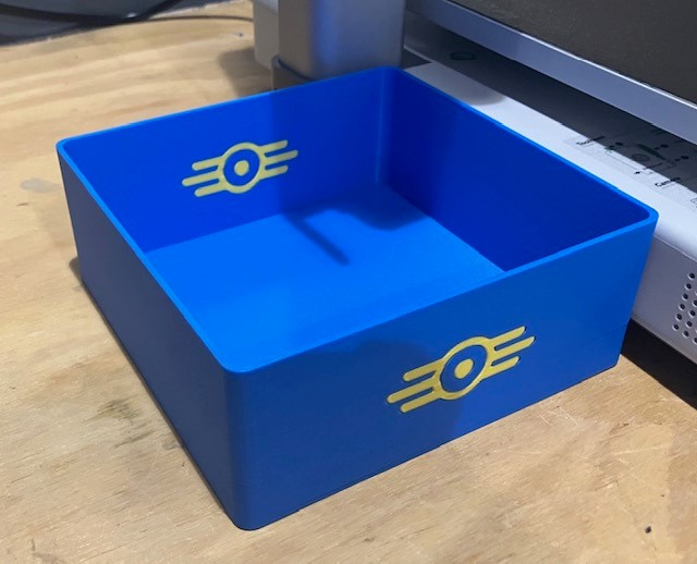 Fallout box (works as poop bin)