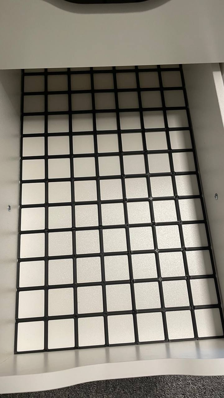 Slim Gridfinity Base for Ikea Alex Drawer