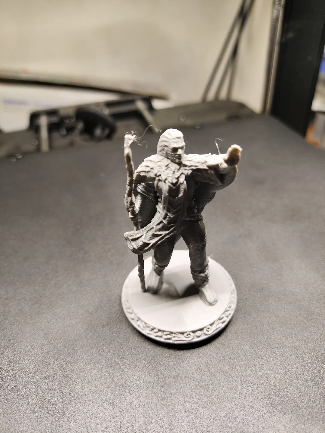 Tabletop Miniature - Human Druid- No Supports!