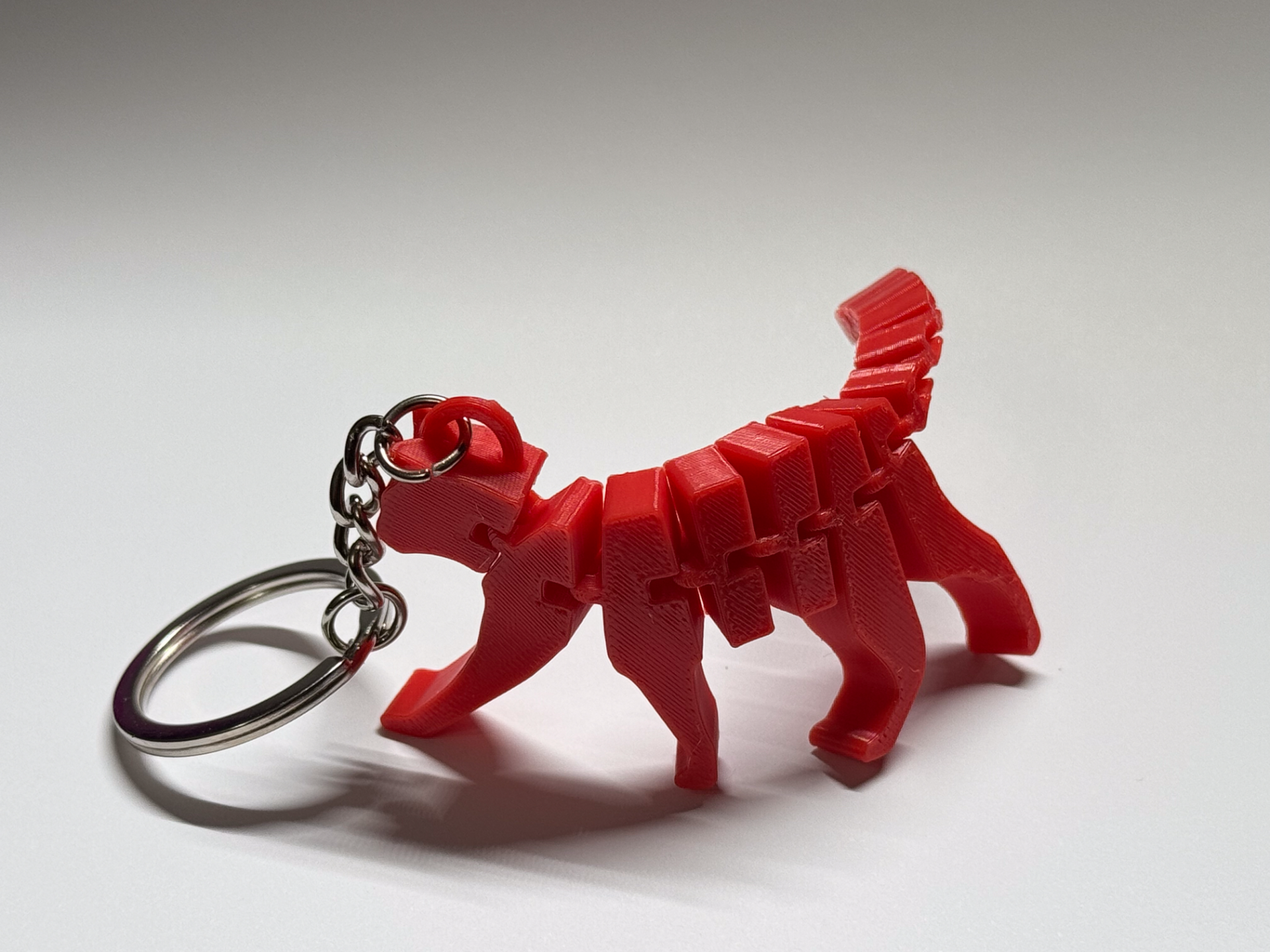 Flexi cat - keychain