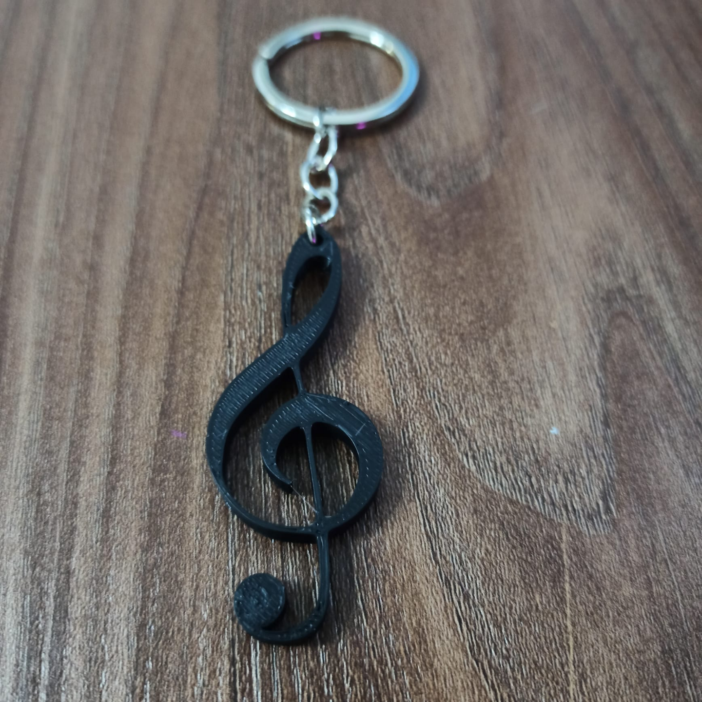 TREBLE CLEF KEYCHAIN - CHIAVE DI VIOLINO
