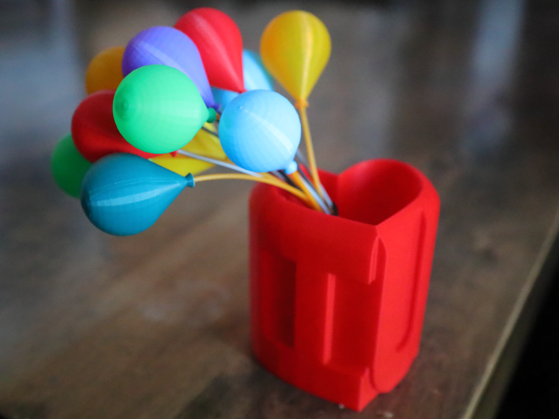 Translucent Balloon + Reuse of Filaments Scraps
