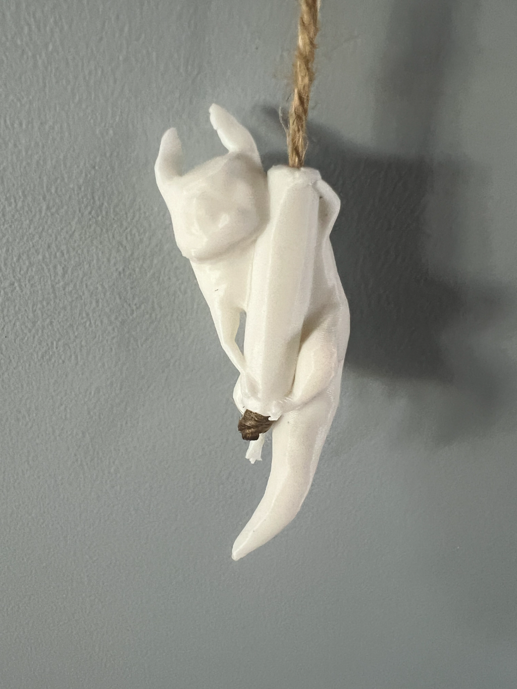 Rainworld Slugcat Keychain Remix