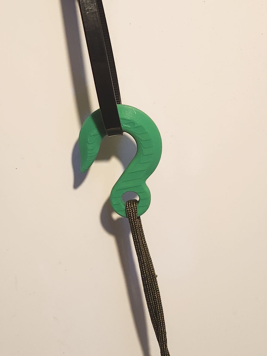 Hook with integrated cable loop