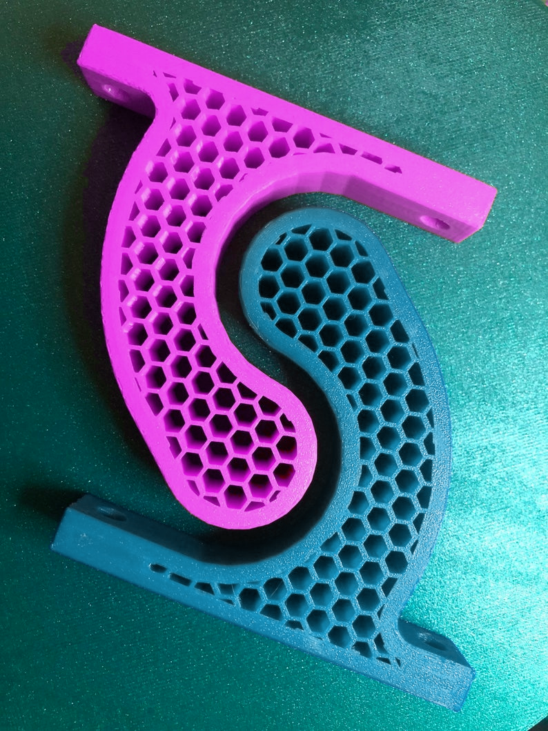 Wall hooks - use infill to change patterns