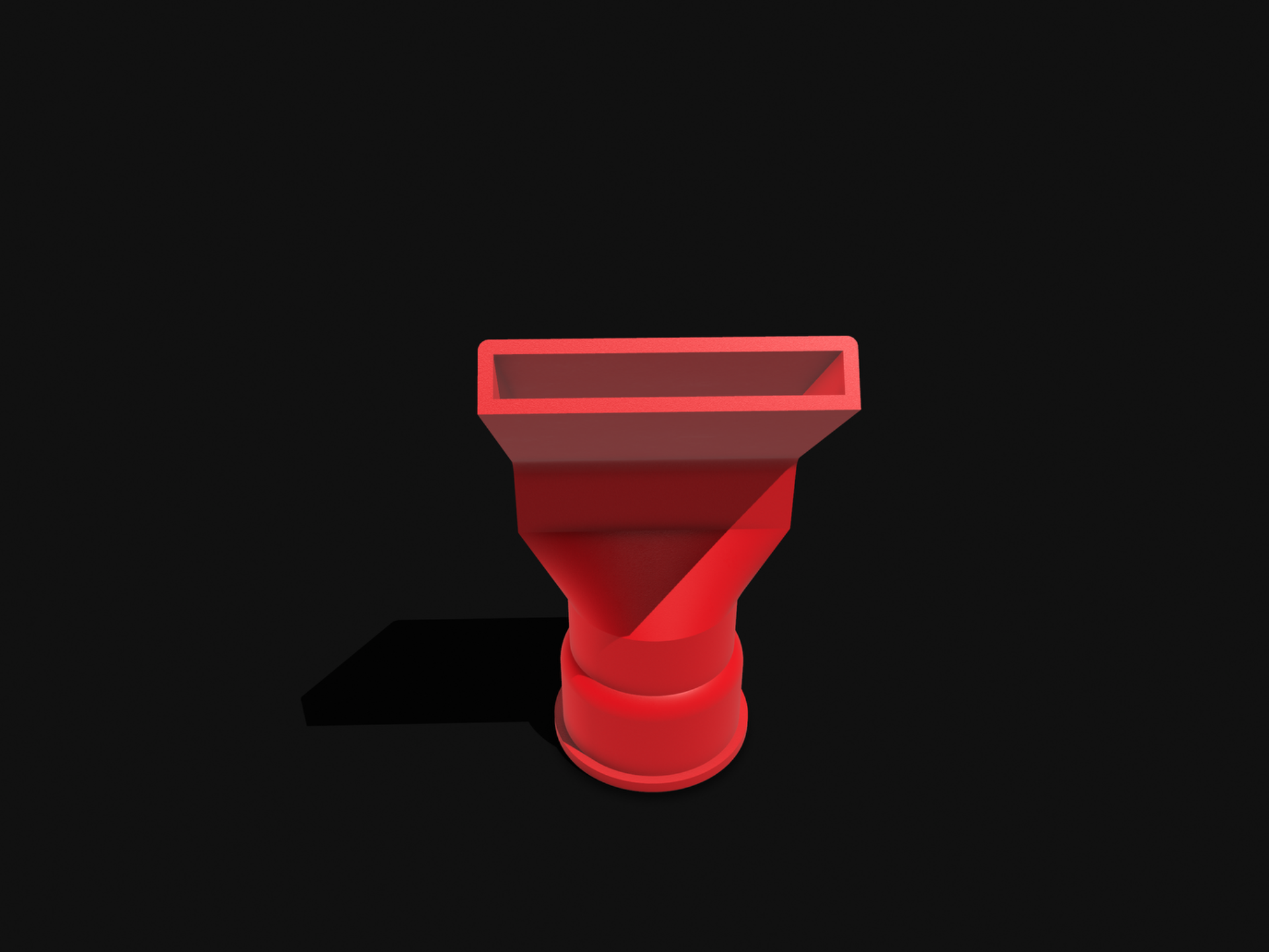 Shop vac angled adapter for rigid brand