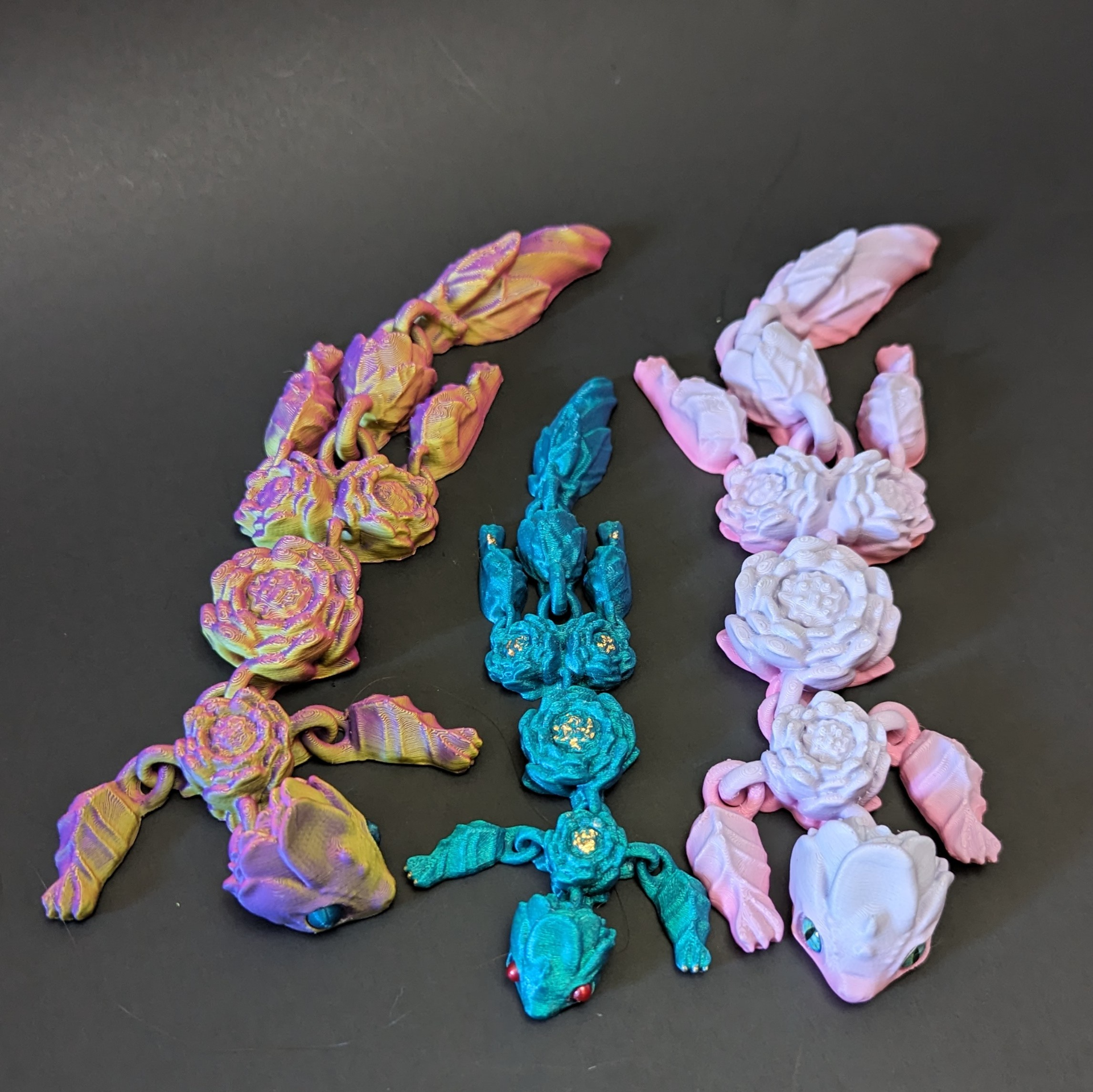 Articulated Lotus Dragon