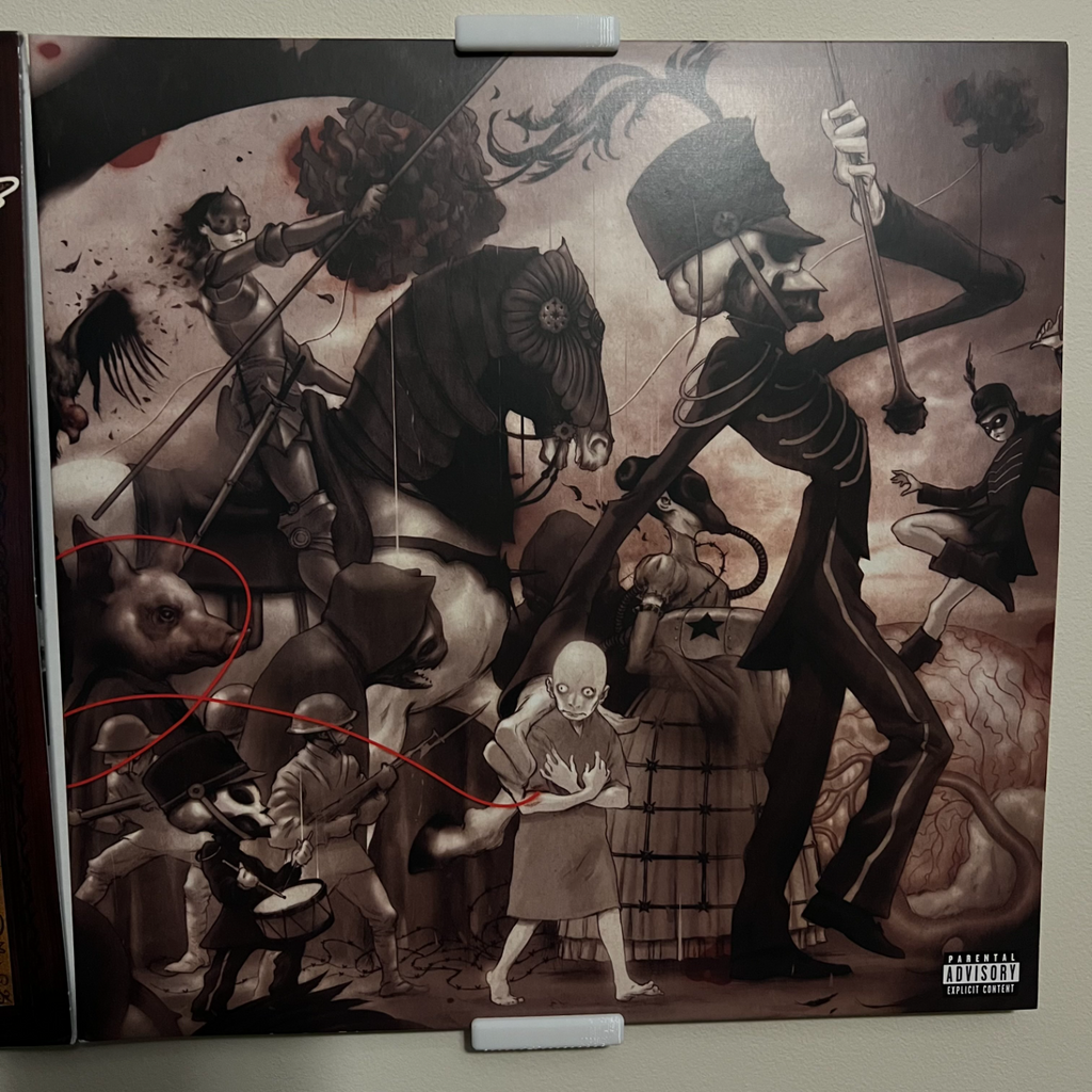 Vinyl Record Wall Display