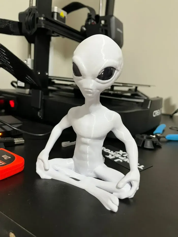 Alien Sentado