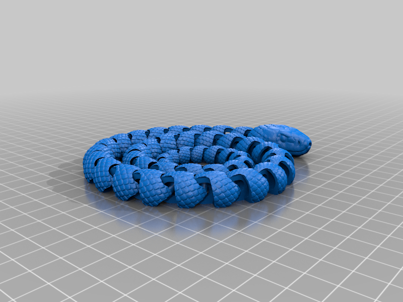 Articulated Snake with Scales